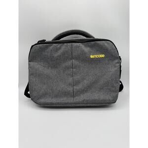 Incase Gray Laptop Bag Messenger Bag Adjustable Strap 15 x 10 x 2.5"